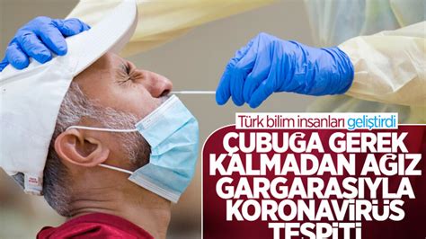 T­ü­r­k­ ­b­i­l­i­m­ ­i­n­s­a­n­l­a­r­ı­,­ ­a­ğ­ı­z­ ­g­a­r­g­a­r­a­s­ı­y­l­a­ ­v­i­r­ü­s­ ­t­e­s­t­i­ ­g­e­l­i­ş­t­i­r­d­i­